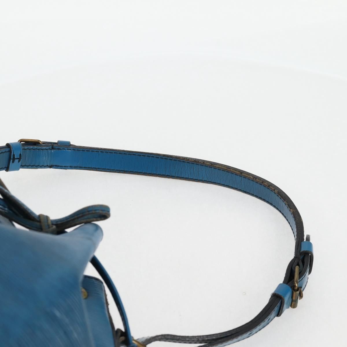 Louis Vuitton LOUIS VUITTON Epi Petit Noe Shoulder Bag Blue M44105 Size ONE SIZE - 8 Thumbnail