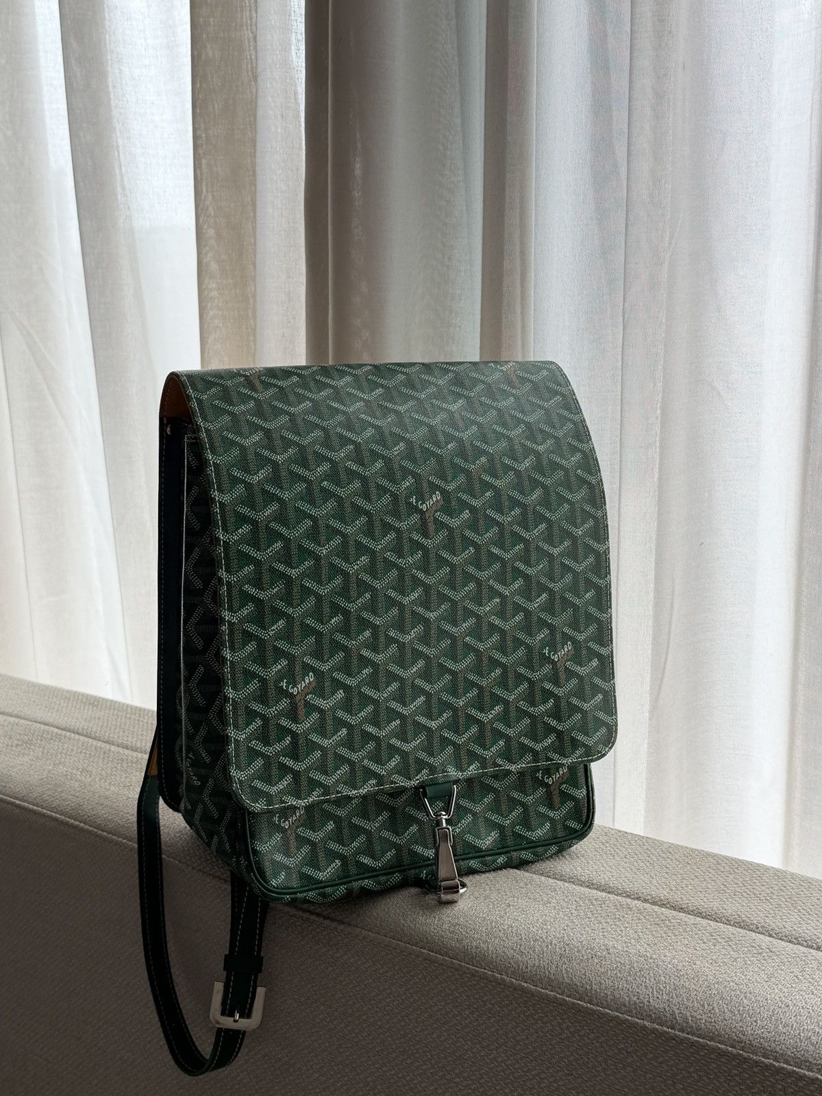 Goyard Goyard Discontinued Green Janson Backpack Size ONE SIZE - 3 Thumbnail