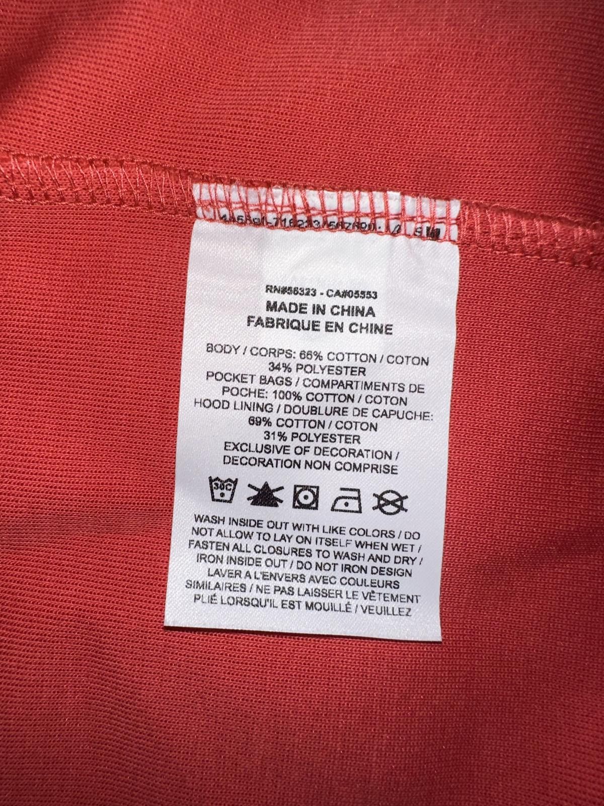 Nike Nike Sportswear Tech Fleece Full-Zip Lobster Red/Black Hoodie Sample Size US L / EU 52-54 / 3 - 5 Thumbnail