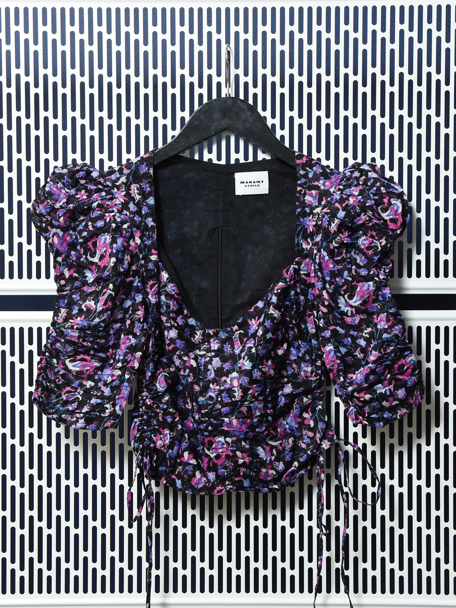 Isabel Marant Etoile ISABEL MARANT ETOILE Galaror Puff-Sleeve Top Size XS / US 0-2 / IT 36-38 - 1 Thumbnail