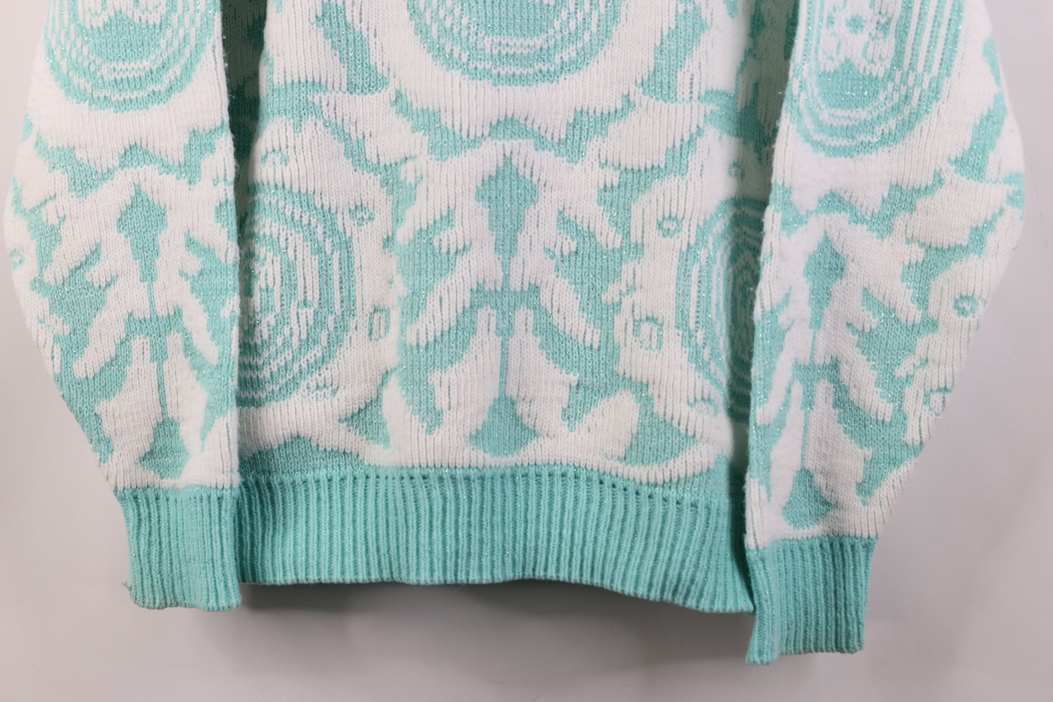 Vintage Vintage 80s 90s Knit Fairy Kei Kawaii Sweater Pastel USA Size L / US 10 / IT 46 - 3 Thumbnail