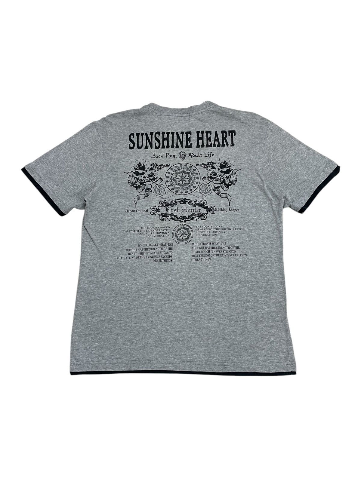 Japanese Brand City Natural Photo City Life Sunshine Poem Layered Tee Size US L / EU 52-54 / 3 - 2 Thumbnail