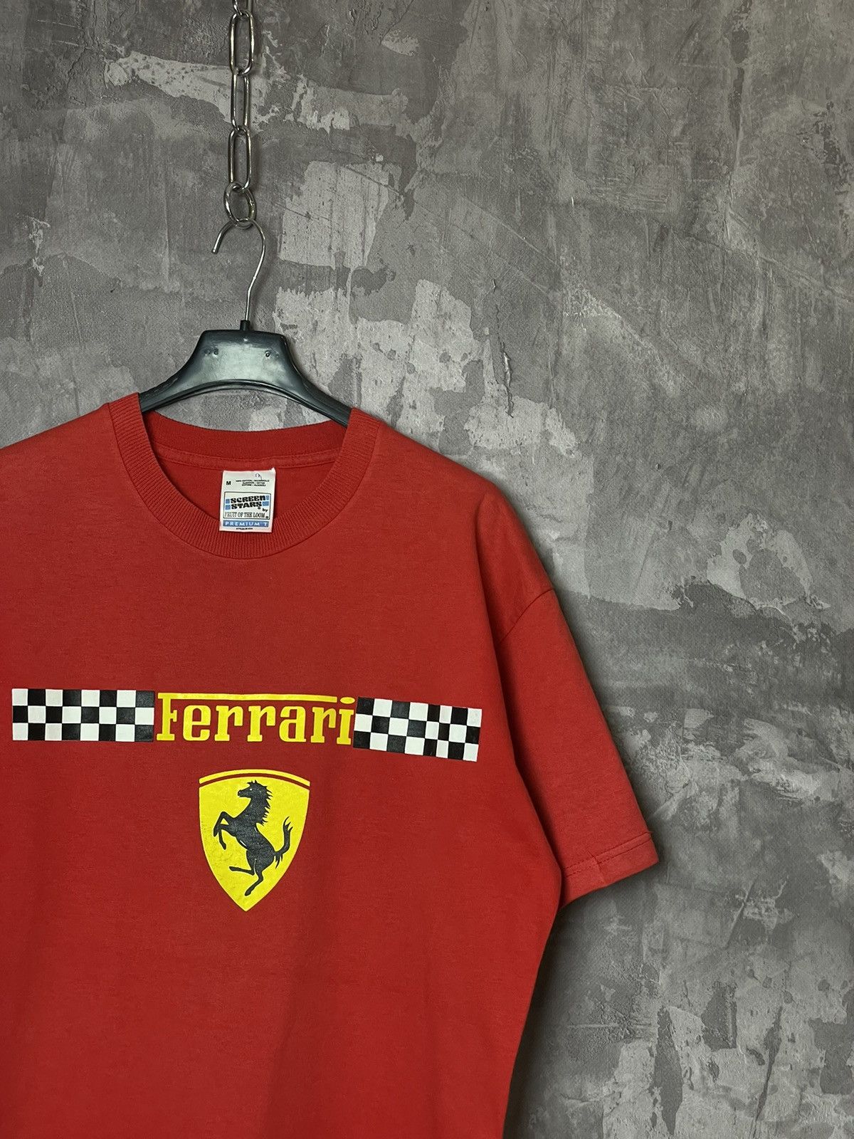 Ferrari × Formula 1 90s Ferarri Formula Uno Racing Logo T shirt Size US M / EU 48-50 / 2 - 4 Thumbnail