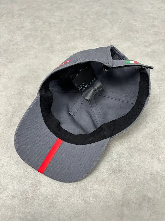 Prada Prada Luna Rossa Grey Pirelli Racing Cap Size ONE SIZE - 8 Thumbnail
