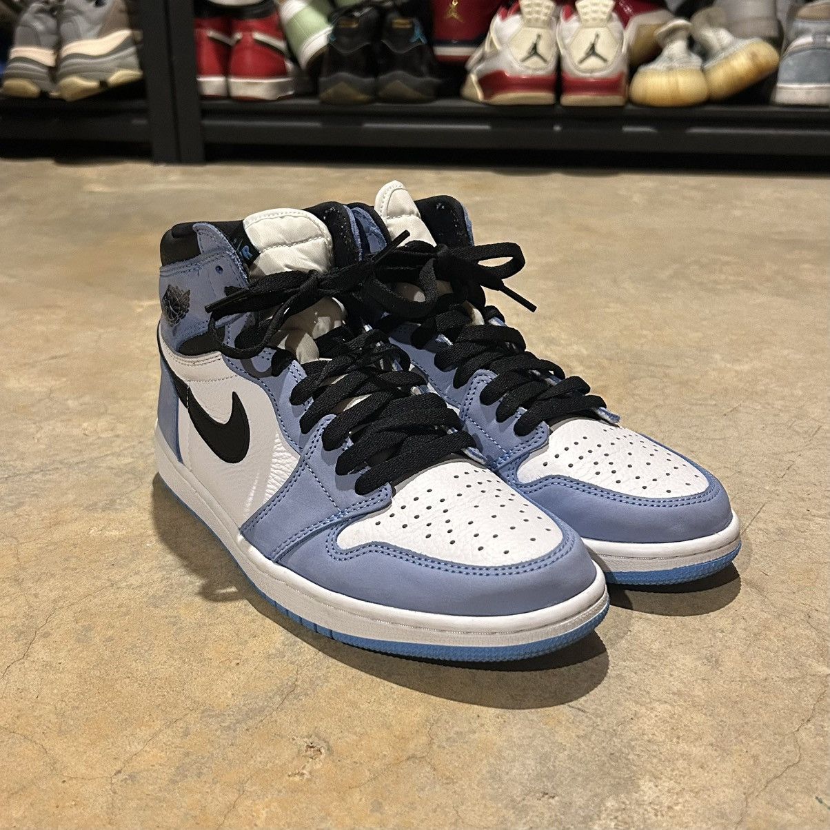 Jordan Brand × Nike Air Jordan 1 Retro High OG University Blue 2021 US 8.5 Size US 8.5 / EU 41-42 - 11 Thumbnail