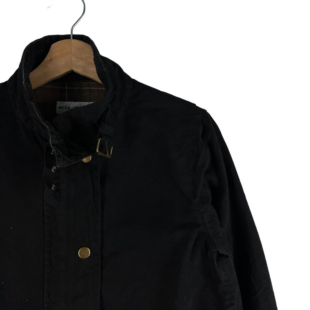 Blue Blue Japan 🔥Blue Blue Japan Chore Work Jacket Tartan Lining Checked Size US M / EU 48-50 / 2 - 7 Thumbnail