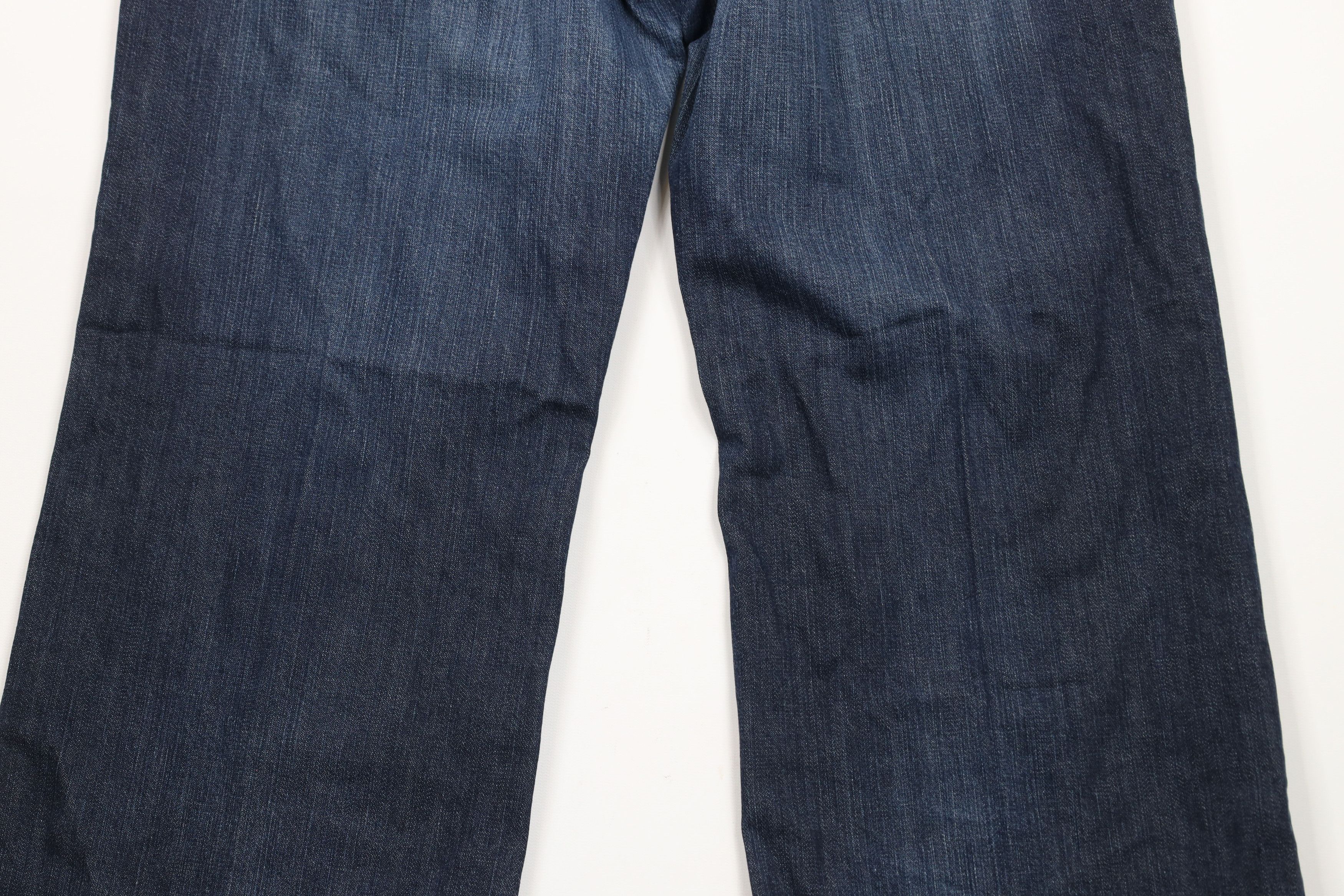 Gap × Vintage Vintage Y2K Gap Flared Wide Leg Denim Jeans Dark Indigo Size 36" / US 14 / IT 50 - 12 Thumbnail