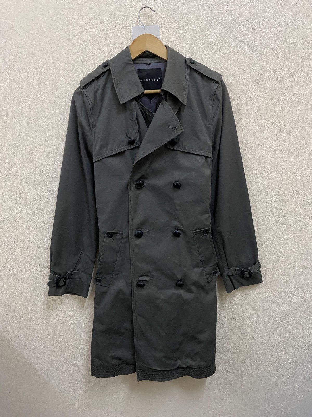 Lemaire Lemaire Double Breasted Jacket - Grey Size M / US 6-8 / IT 42-44 - 2 Thumbnail