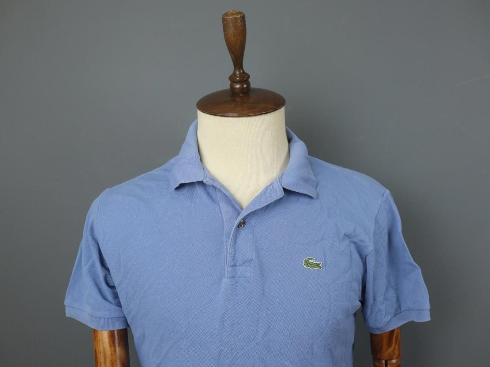 Lacoste Lacoste Blue 100% Cotton Collared Casual Polo Shirt Size 4 Size US M / EU 48-50 / 2 - 11 Thumbnail