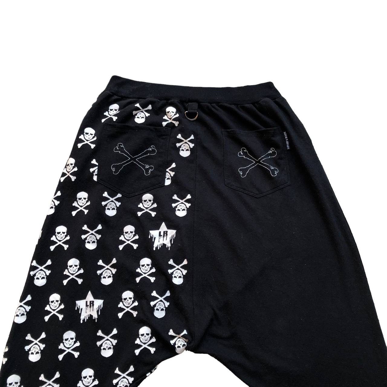 Seditionaries SUPER LOVER SKULLS HAREM BAGGY PANTS Size US 35 - 4 Thumbnail