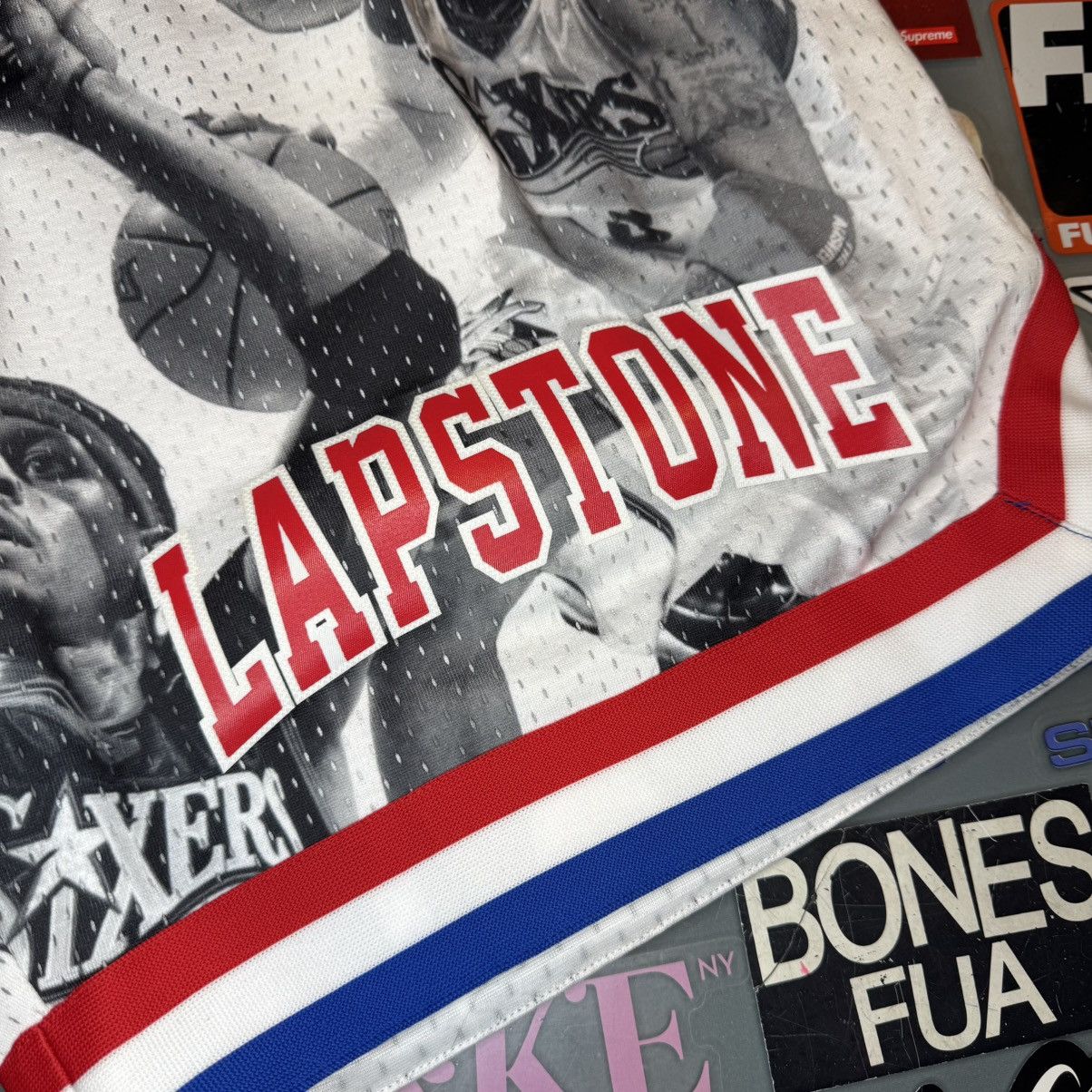 Mitchell & Ness Lapstone Mitchell & Ness Icon Collage 76ers Short Large Size US 34 / EU 50 - 2 Thumbnail