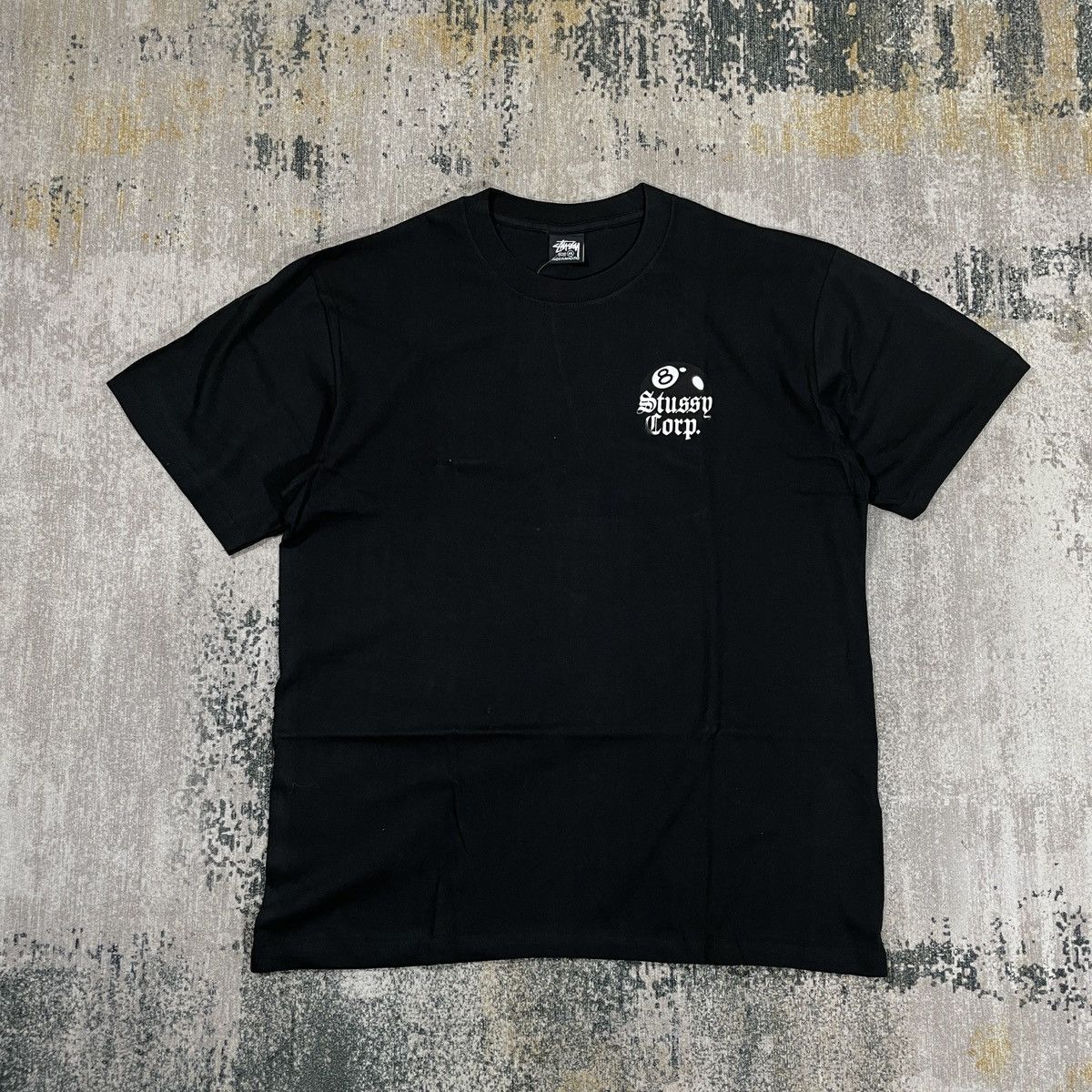 Stussy Stussy Tshirt 8 Ball Corp Black // Medium Size US M / EU 48-50 / 2 - 3 Thumbnail