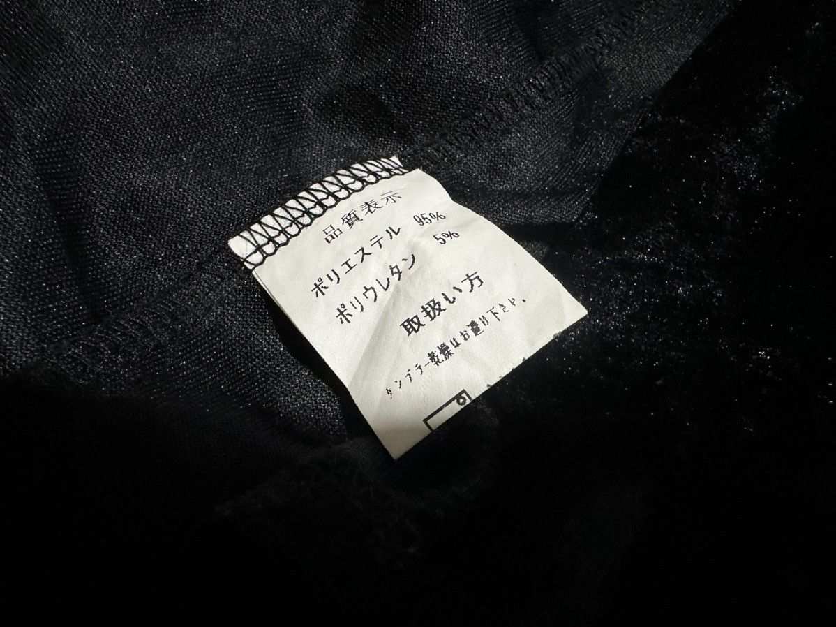 If Six Was Nine 🔥Y2K Archived Seana Black Velvet Vampire Capes Asymmetric Size US M / EU 48-50 / 2 - 8 Thumbnail