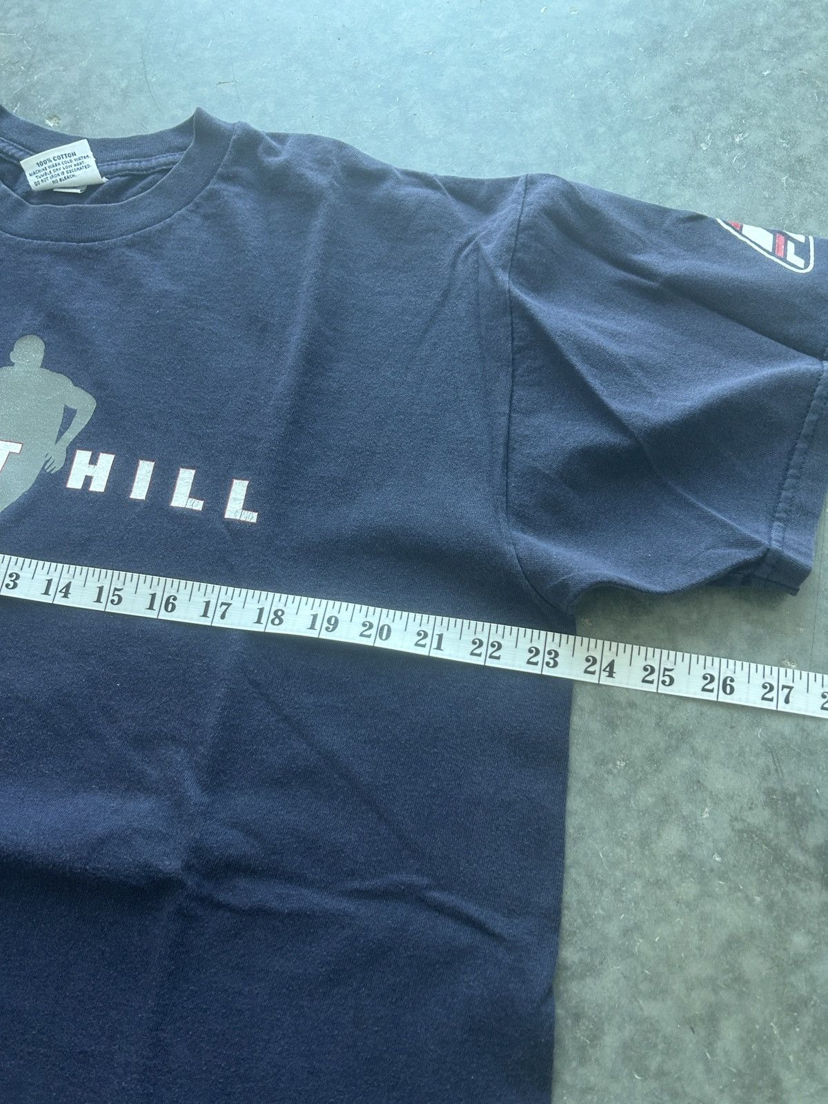 Fila × Vintage Vintage 90a Fila Grant Hill Graphic Tee Size US L / EU 52-54 / 3 - 8 Thumbnail