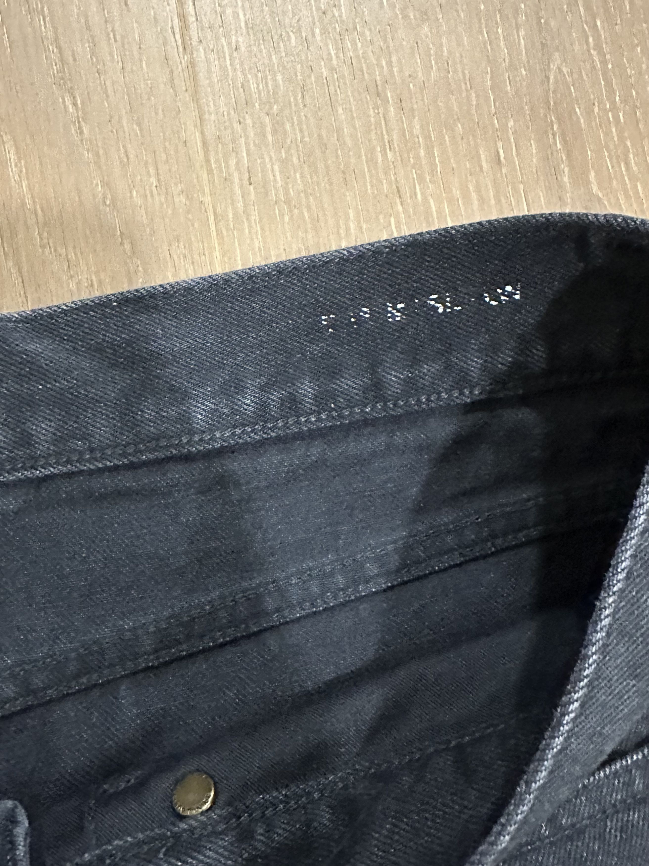 Saint Laurent Paris Saint Laurent SS20 Waxy Denim Size US 34 / EU 50 - 5 Thumbnail
