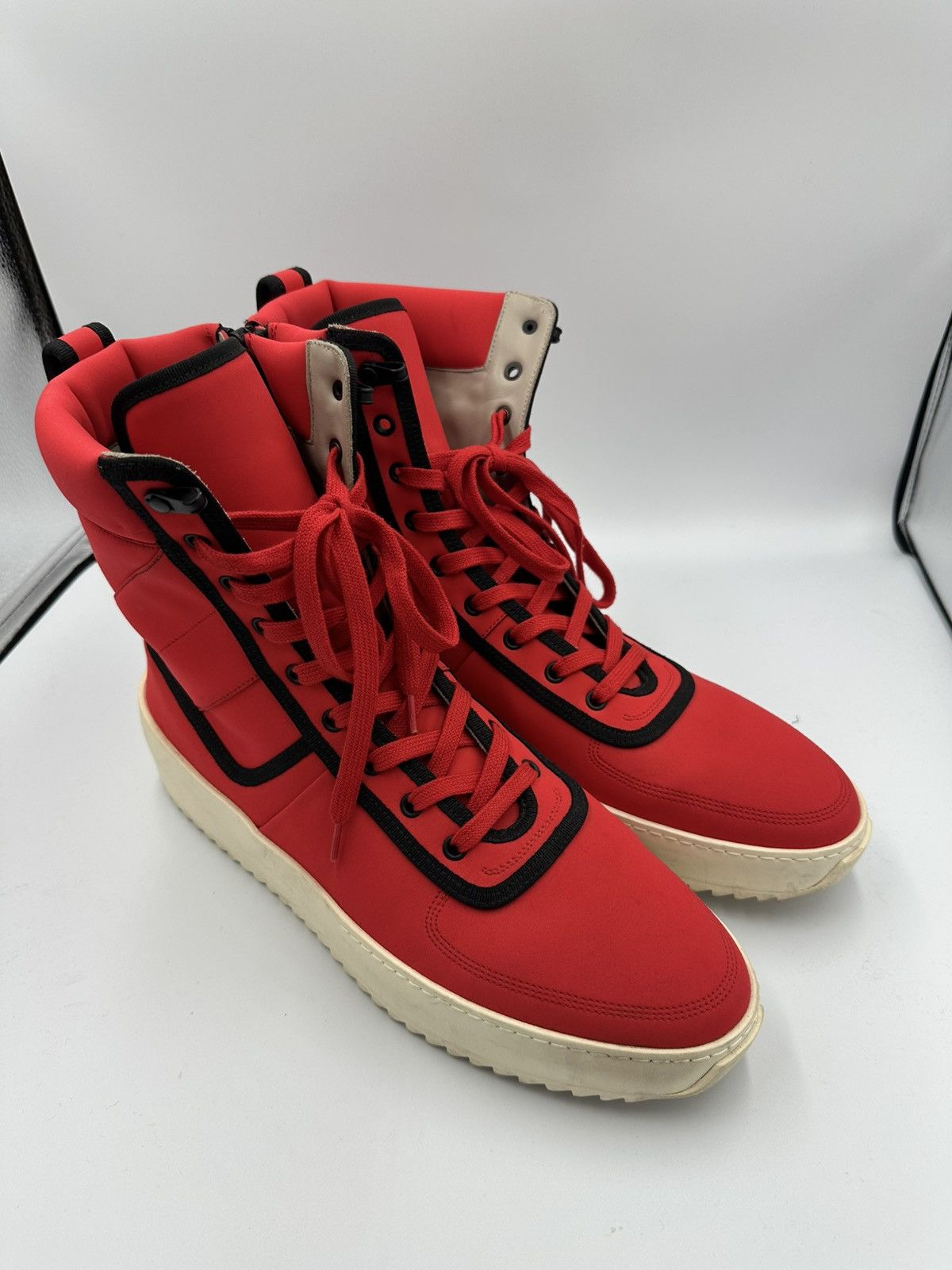 Fear of God FEAR OF GOD HIGH TOPS SNEAKERS BOOTS Size US 13 / EU 46 - 6 Thumbnail