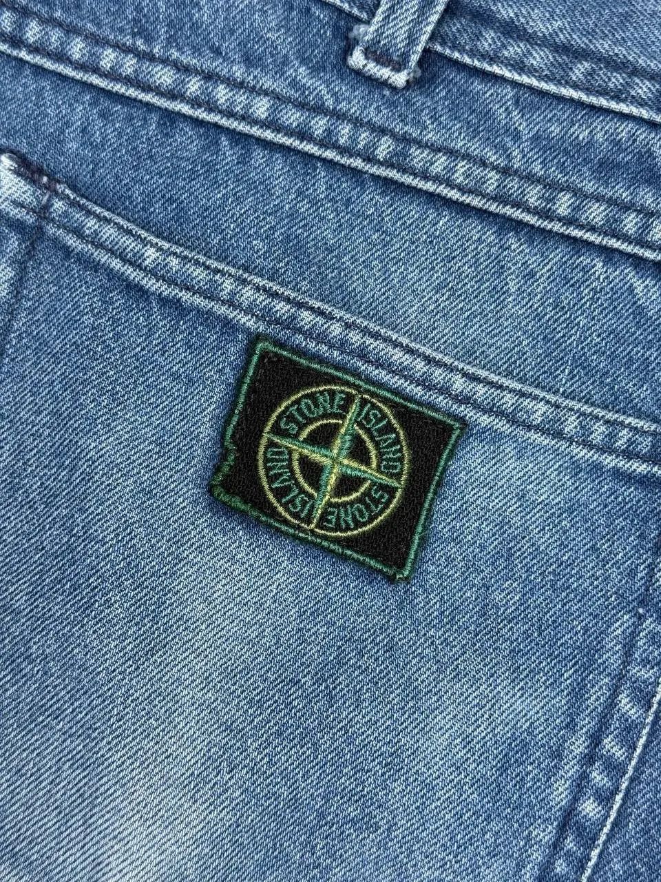 Stone Island Vintage Stone Island Denim Baggy Jeans 90s Archive Size US 32 / EU 48 - 3 Thumbnail