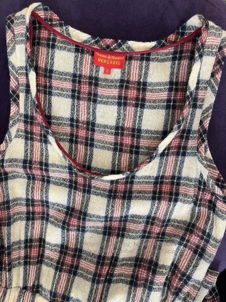 Vivienne Westwood Vivienne Westwood Plaid Wool Dress, Japanese Style, Wool F Size M / US 6-8 / IT 42-44 - 6 Thumbnail