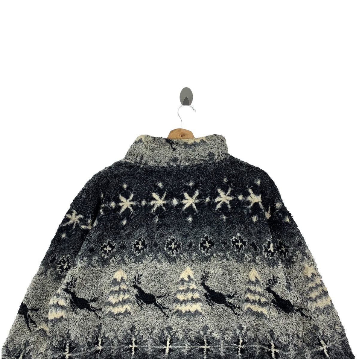 Habitat × Vintage Vintage PALIPALI SCOUT Habitat Animal Fleece Pullover Jumper Size US M / EU 48-50 / 2 - 4 Thumbnail