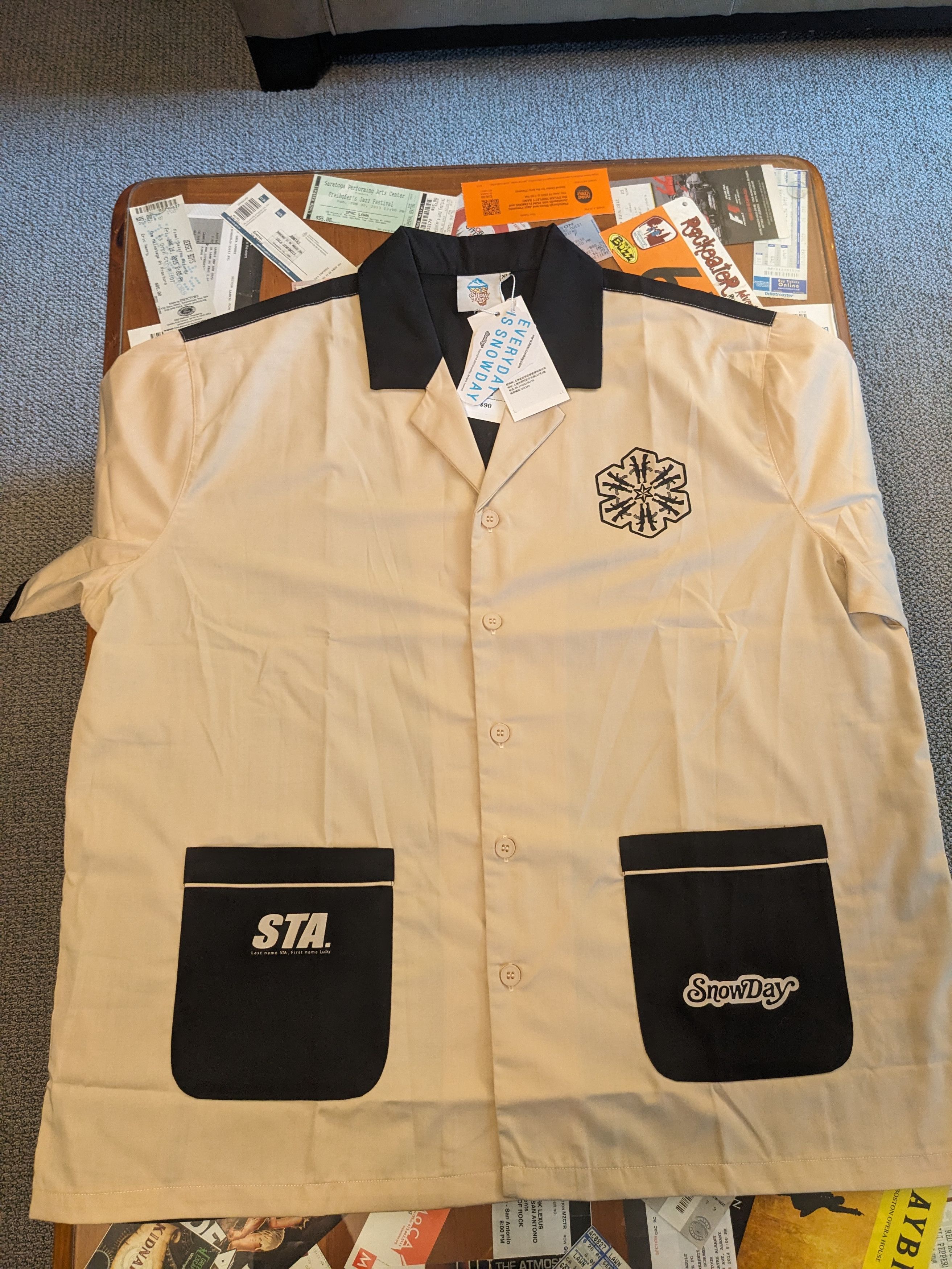 Snowday Snowday x STA Pirate Bowling Shirt Size US XL / EU 56 / 4 - 1 Thumbnail