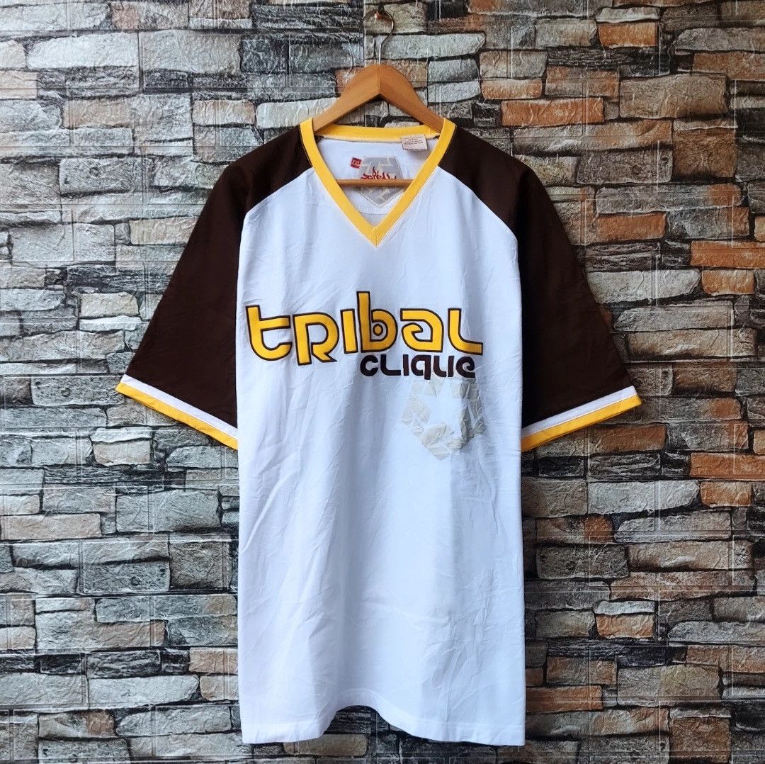 Tribal Streetwear Vintage Tribal Clique Jersey Size US XL / EU 56 / 4 - 1 Thumbnail