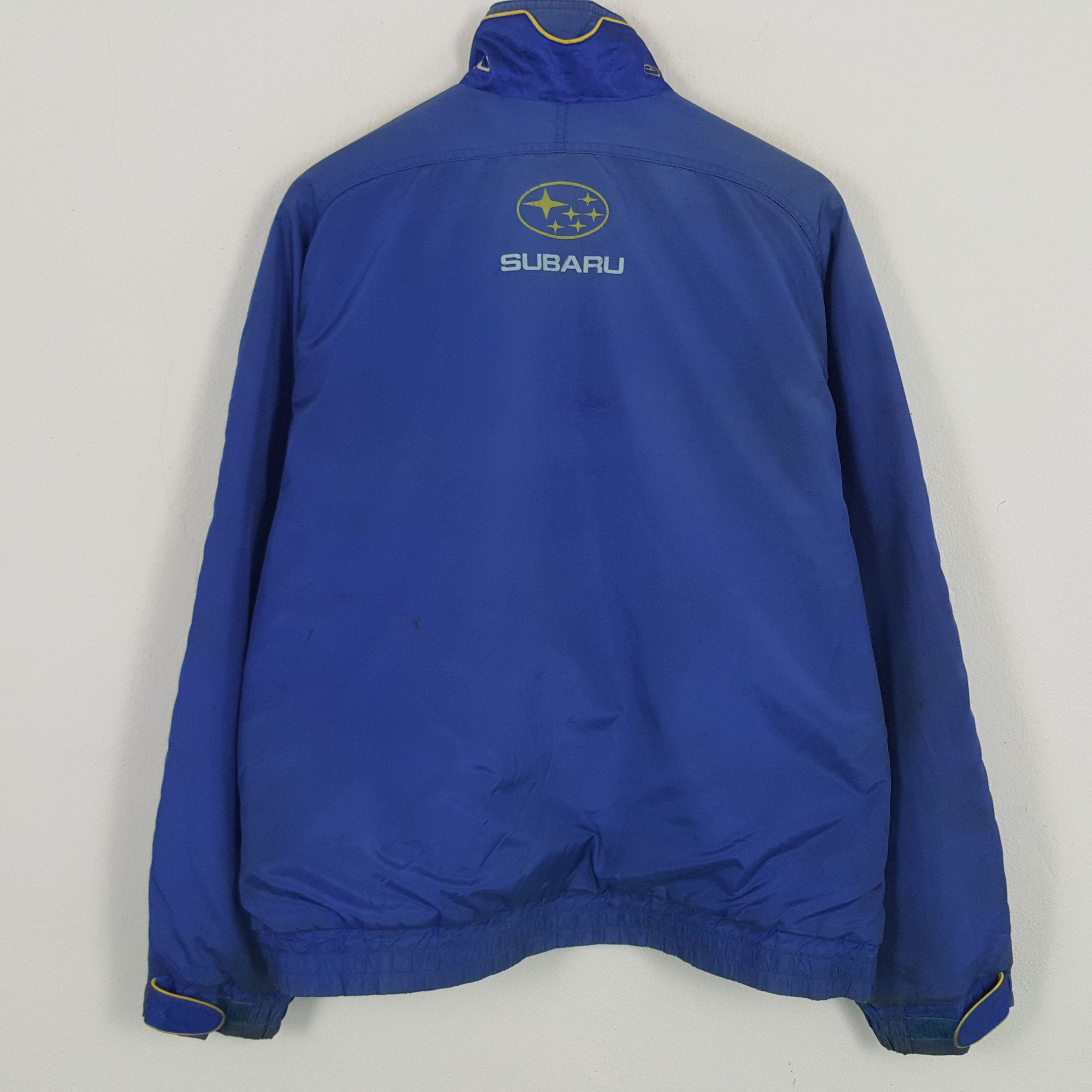 Vintage Vintage Subaru Racing Windbreaker Jacket Size US XL / EU 56 / 4 - 2 Thumbnail