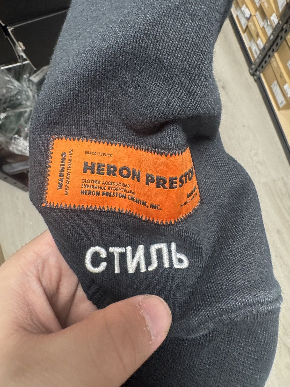 Heron Preston Heron Preston Heron Graphic Crewneck Size US XS / EU 42 / 0 - 3 Thumbnail