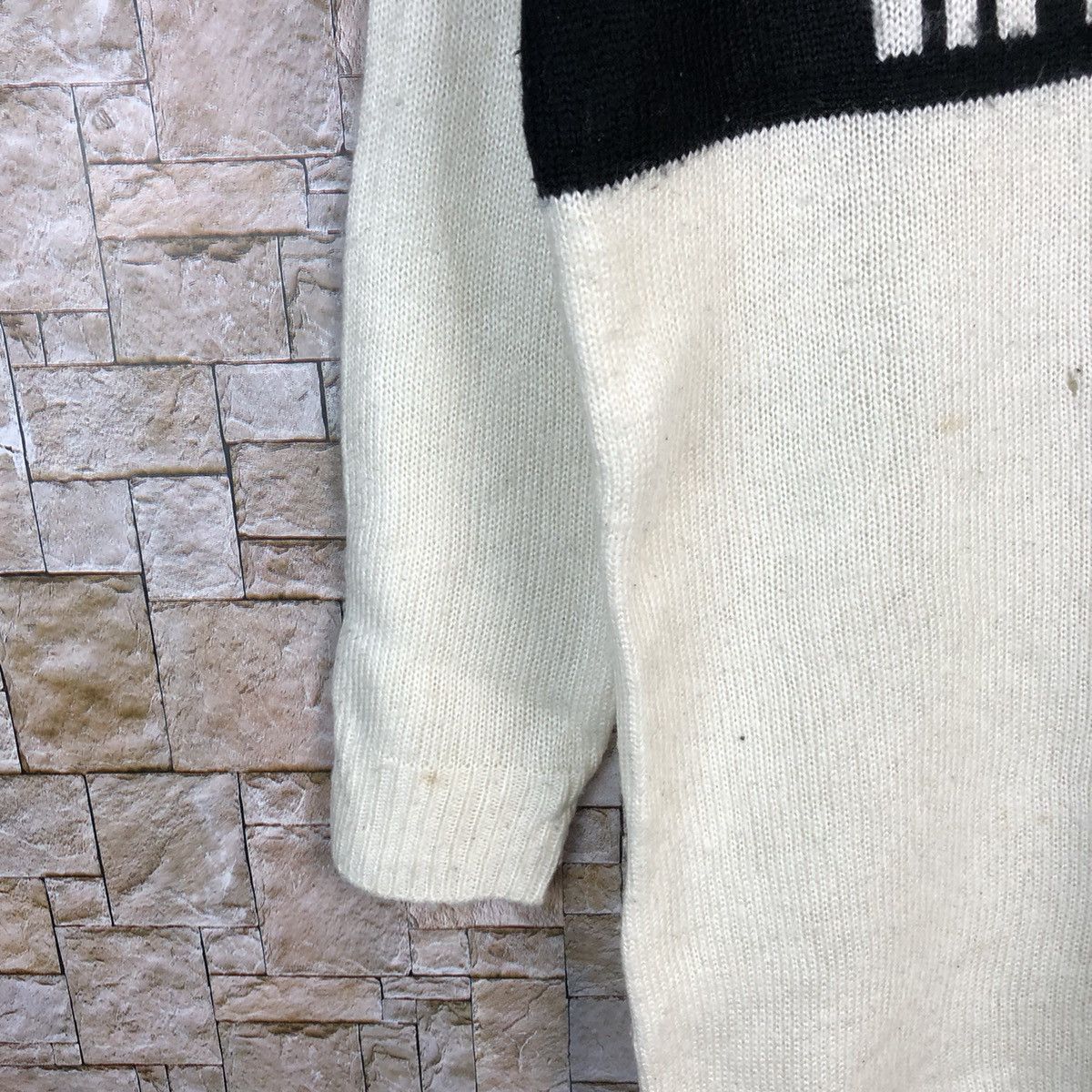 Homespun Knitwear × Japanese Brand Ziddy White Knitwear vintage #A416 Size M / US 6-8 / IT 42-44 - 7 Thumbnail