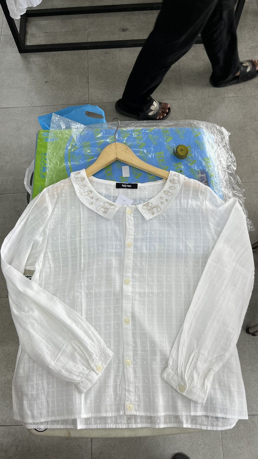 Ne-Net Vintage ISSEY MIYAKE NE-NET BLOUSE Size M / US 6-8 / IT 42-44 - 1 Thumbnail