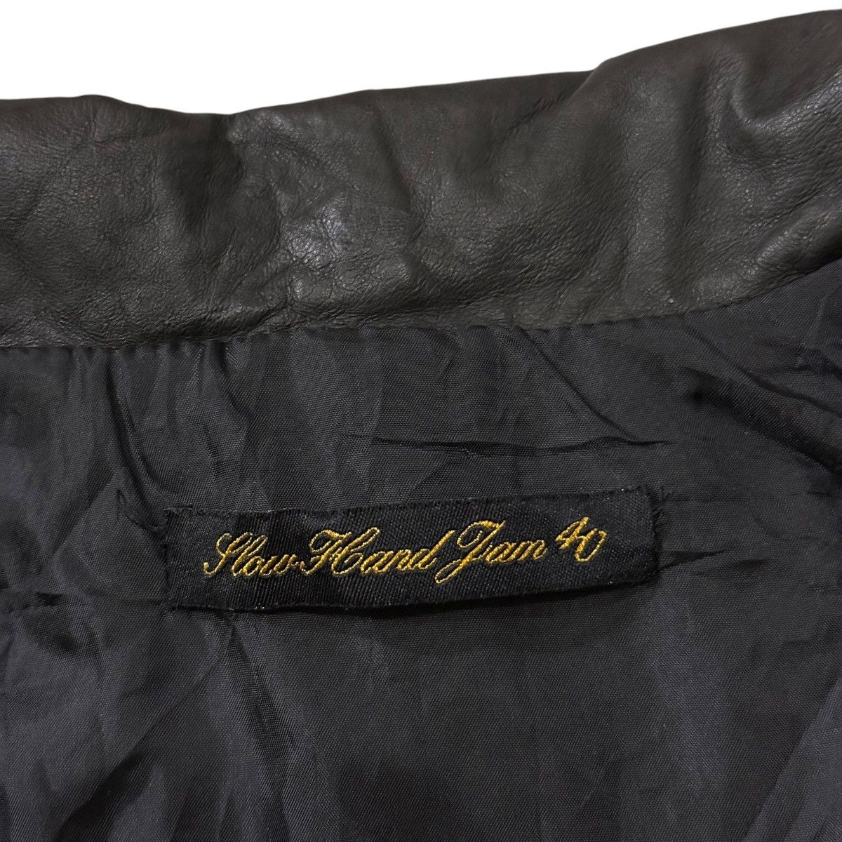 If Six Was Nine Vtg Small Parts Undercover Inspired Pigskin Leather Jacket Size US S / EU 44-46 / 1 - 19 Thumbnail