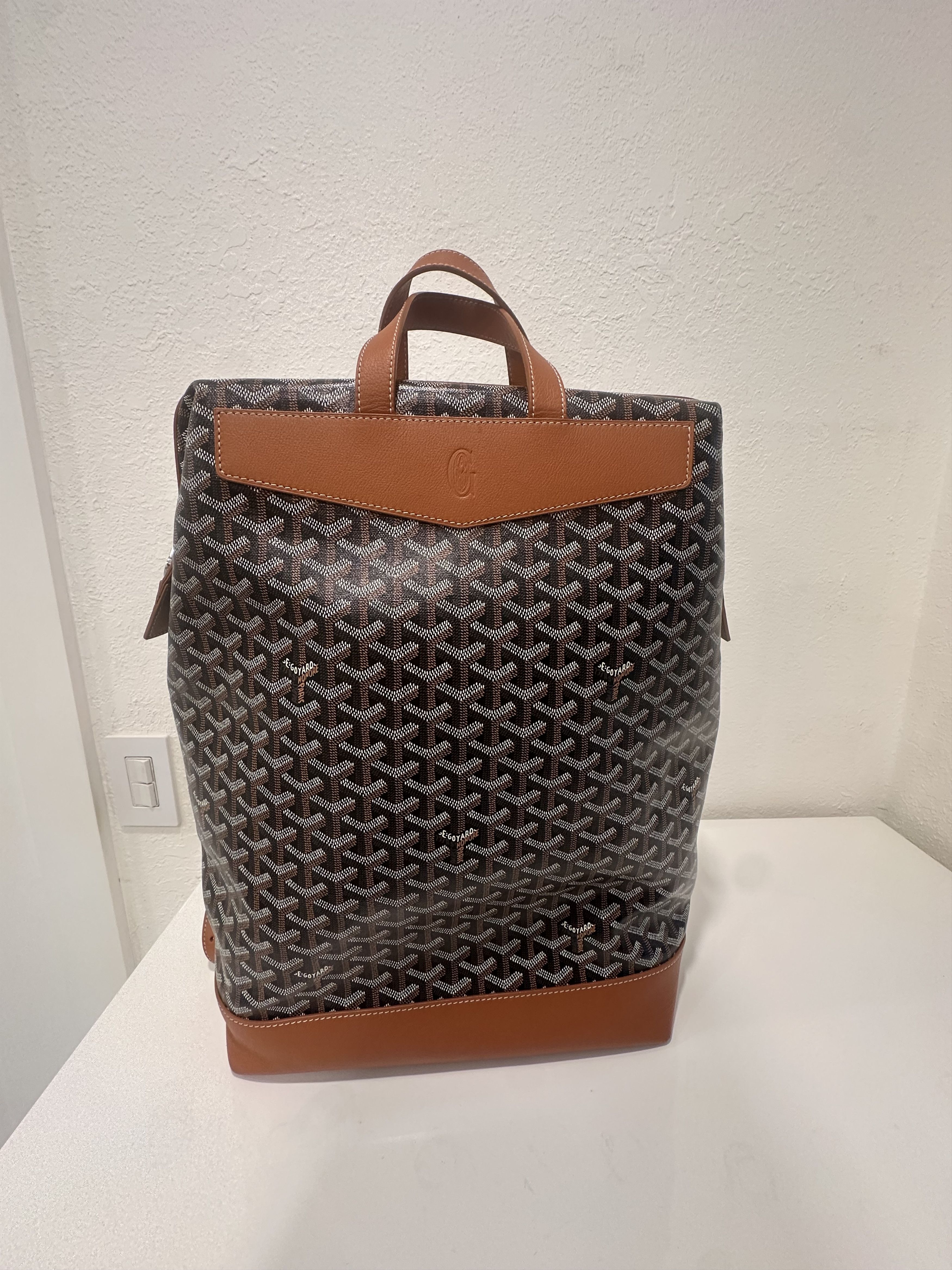 Goyard Goyard Cisalpin Backpack Black Goyardine Canvas | Grailed