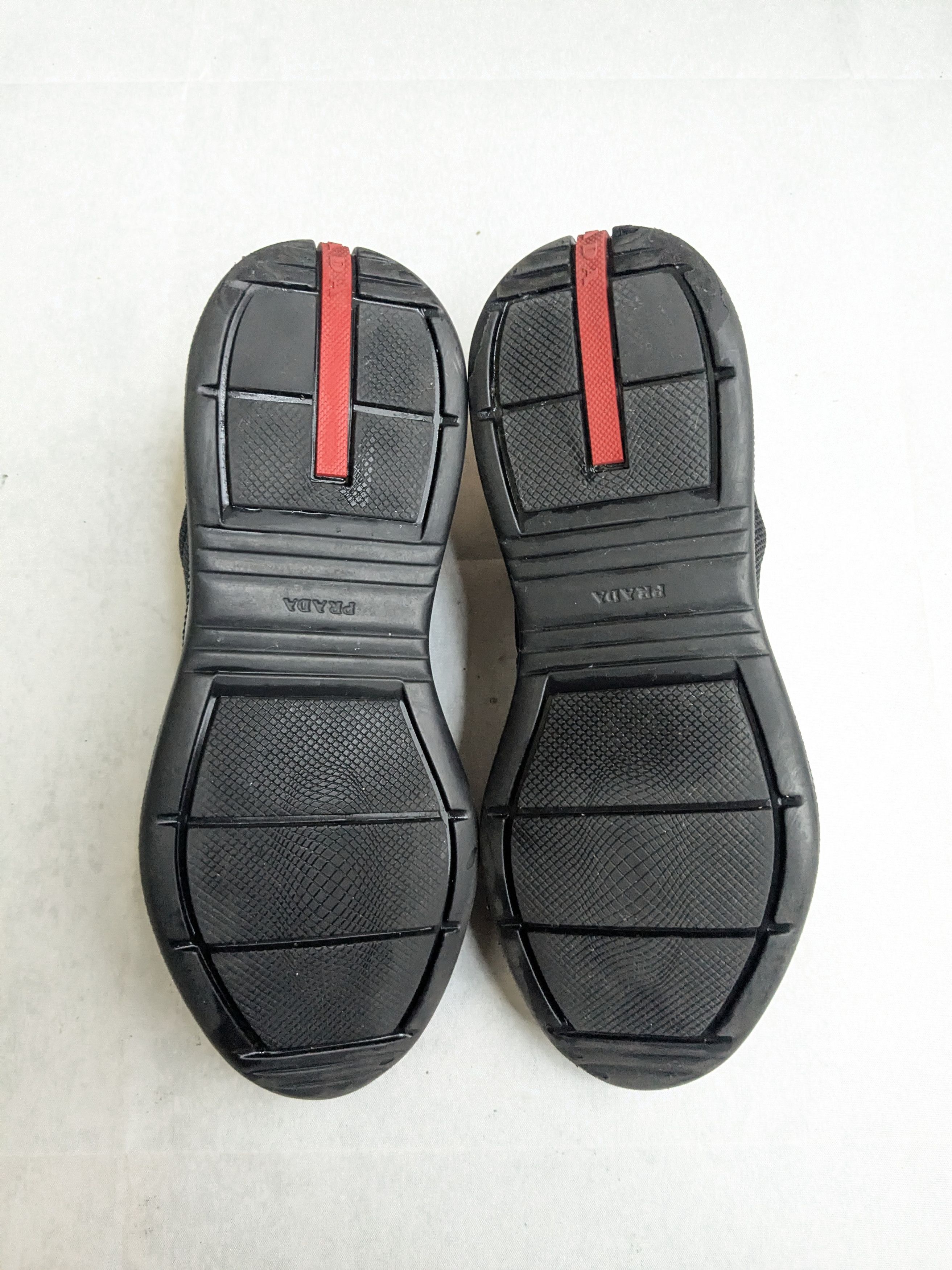 Prada Prada America's Cup Sneakers Black Patent Leather 8 Red Size US 8 / EU 41 - 11 Thumbnail