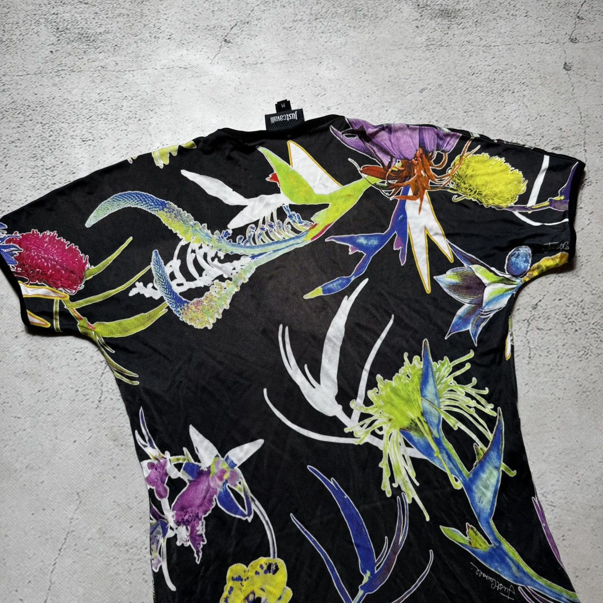 Just Cavalli luxury flowers t shirt just cavalli roberto cavalli Size M / US 6-8 / IT 42-44 - 13 Thumbnail