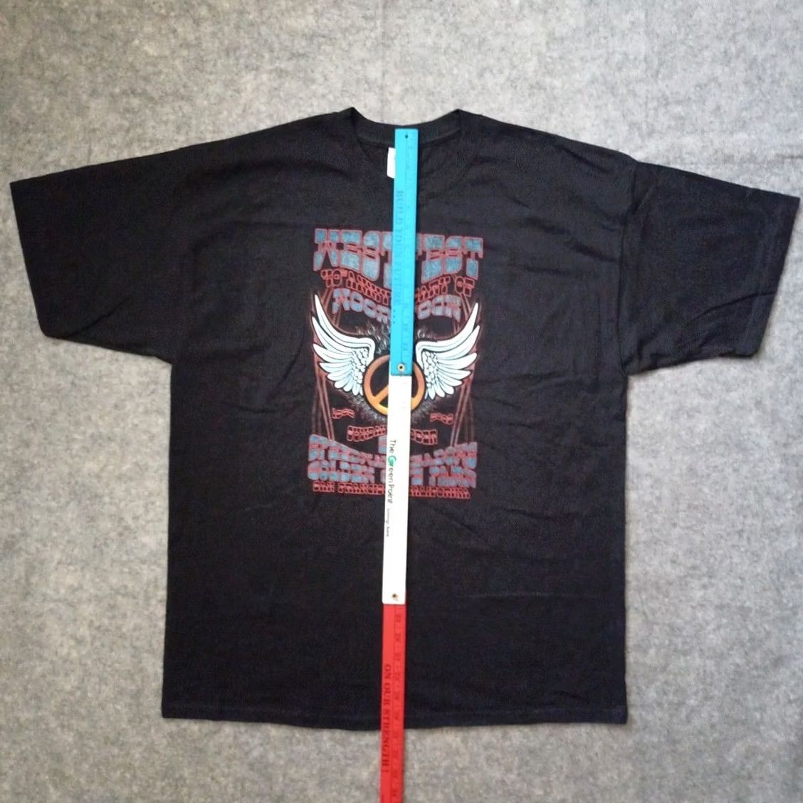 Gildan Woodstock Mens T Shirt XL Black Westfest 40th Anniversary San Francisco CA 2009 USA Music Rock 70s Shirts Mens Size US XL / EU 56 / 4 - 7 Thumbnail