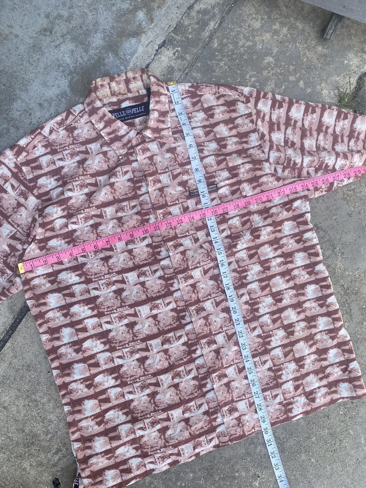 Pelle Pelle Vintage Pelle Pelle × Marc Buchanan Allover Print Shirt Size US M / EU 48-50 / 2 - 12 Thumbnail