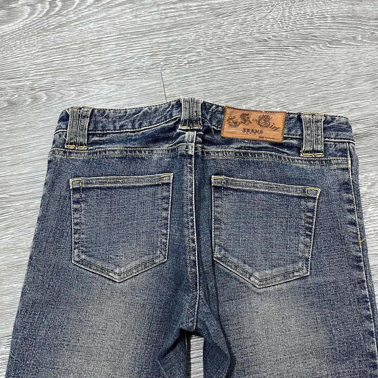 If Six Was Nine × Japanese Brand × Le Grande Bleu (L.G.B.) FLARE Takeo Kikuchi Flear Denim Pant Stretch Size US 28 / EU 44 - 12 Thumbnail