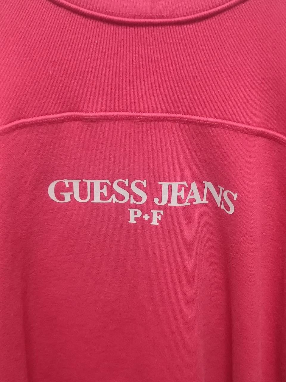 Guess × Places + Faces Guess Jeans x Places+Faces Crewneck Red Size S Deadstock Size US L / EU 52-54 / 3 - 2 Thumbnail