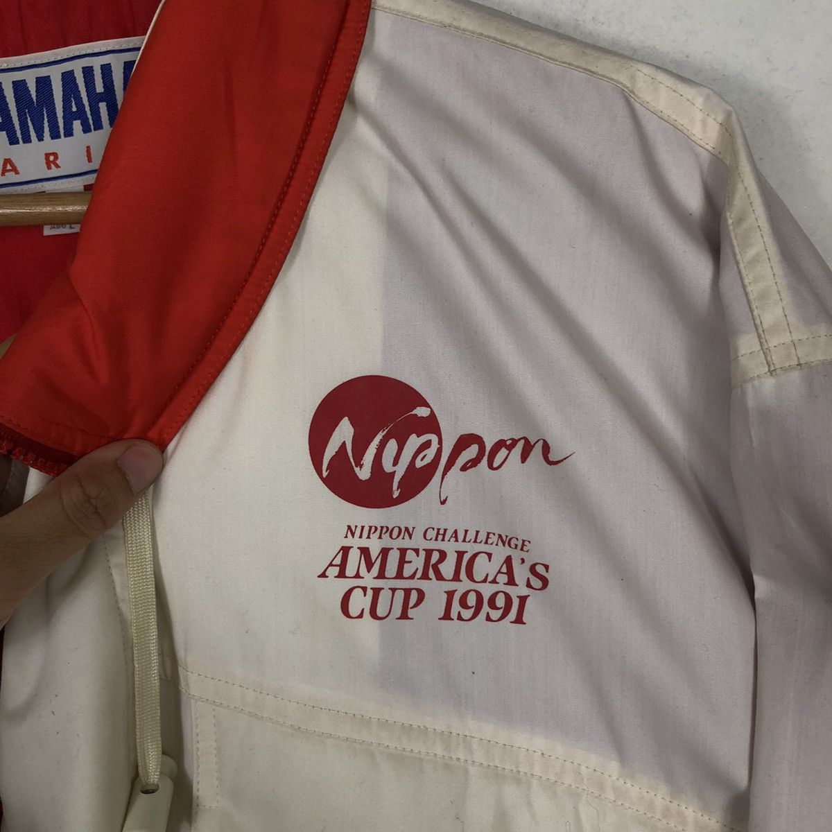 Japanese Brand 🔥1991 AMERICA’S CUP YAMAHA NIPPON CHALLENGE SURVIVAL JACKET Size US L / EU 52-54 / 3 - 13 Thumbnail