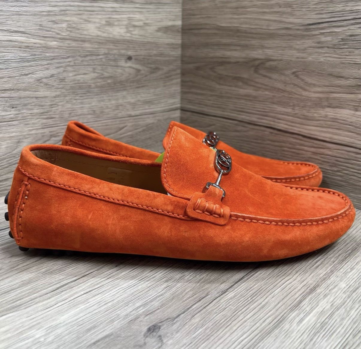 Louis Vuitton Louis Vuitton Porto Vecchio Circle Logo Driving Shoes J41 Size US 8 / EU 41 - 3 Thumbnail