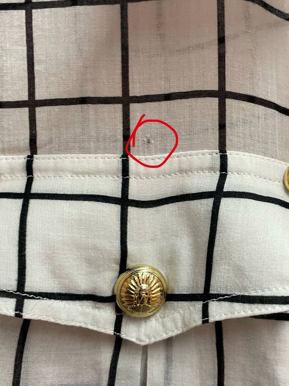 Balmain Balmain Snap Button Shirt Size S / US 4 / IT 40 - 5 Thumbnail