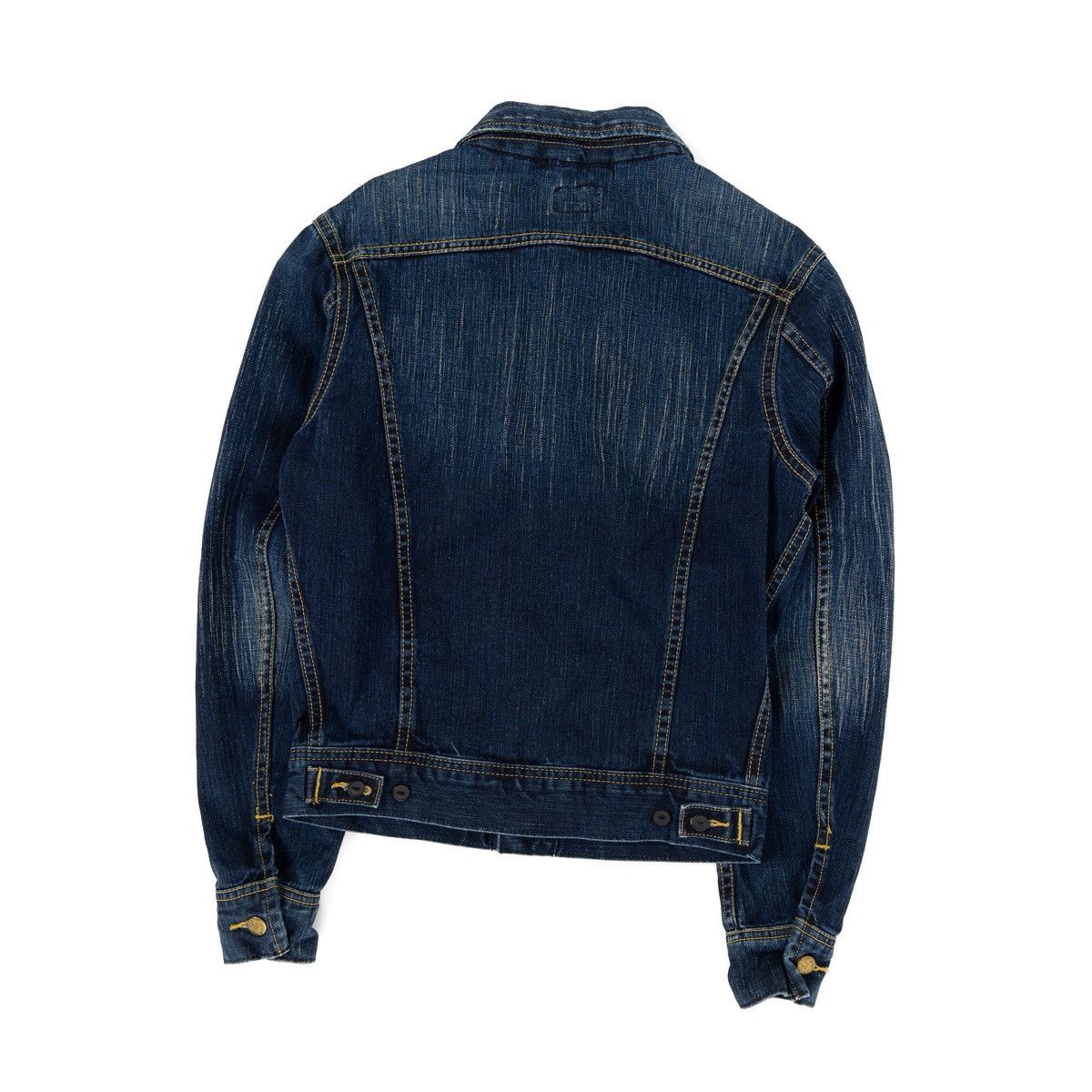 Lee Lee Womens Denim Jacket Vintage Blue Classic Trucker Cotton Size M / US 6-8 / IT 42-44 - 4 Thumbnail