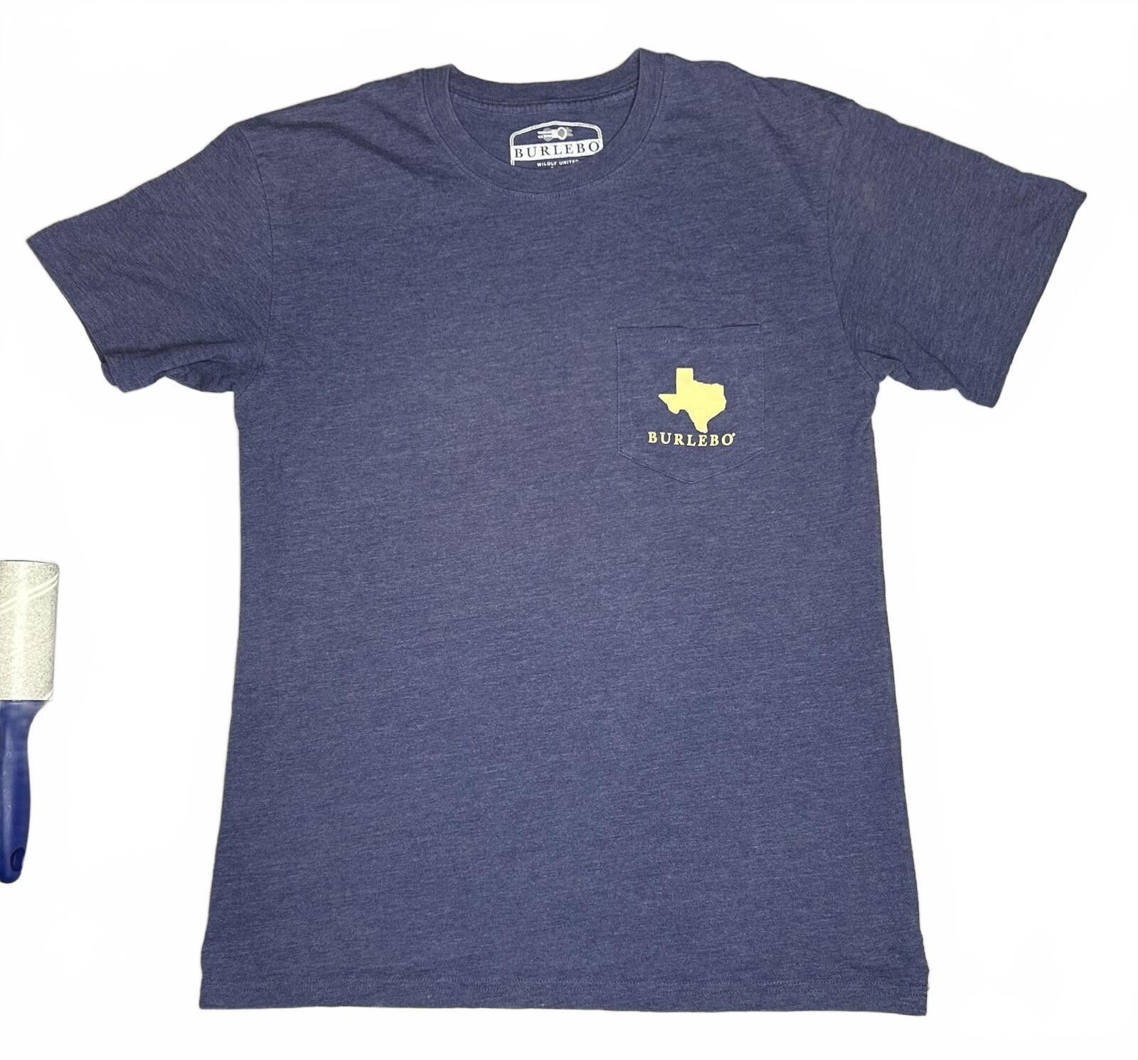 Other Burlebo Texas Forever Graphic T-Shirt Blue Size Medium Size ONE SIZE - 2 Thumbnail