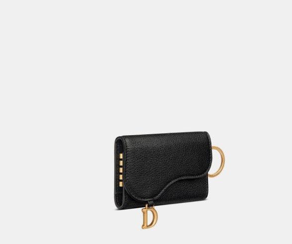 Dior o1w1db10425 S5695C Size: OS / Aster Key Case in Black Size ONE SIZE - 1 Thumbnail