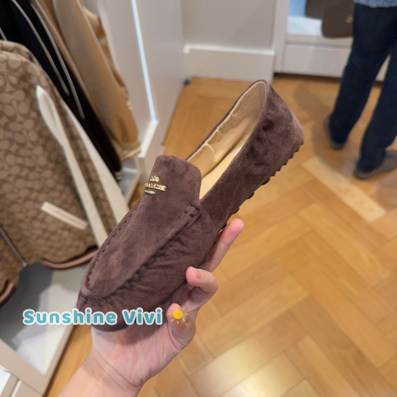 Coach NEW In Box COACH Woman Phoebe Soft Loafer Maple us 7 CEF56 Size US 7 / IT 37 - 3 Thumbnail