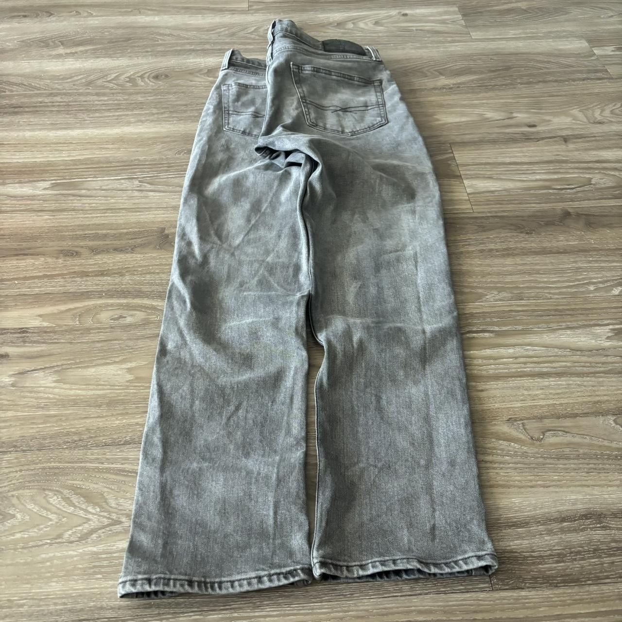 Levi's Crazy Vintage Y2K/2000s Grunge Faded Grey Levis Denim Jeans! 34x30 Size US 34 / EU 50 - 4 Thumbnail