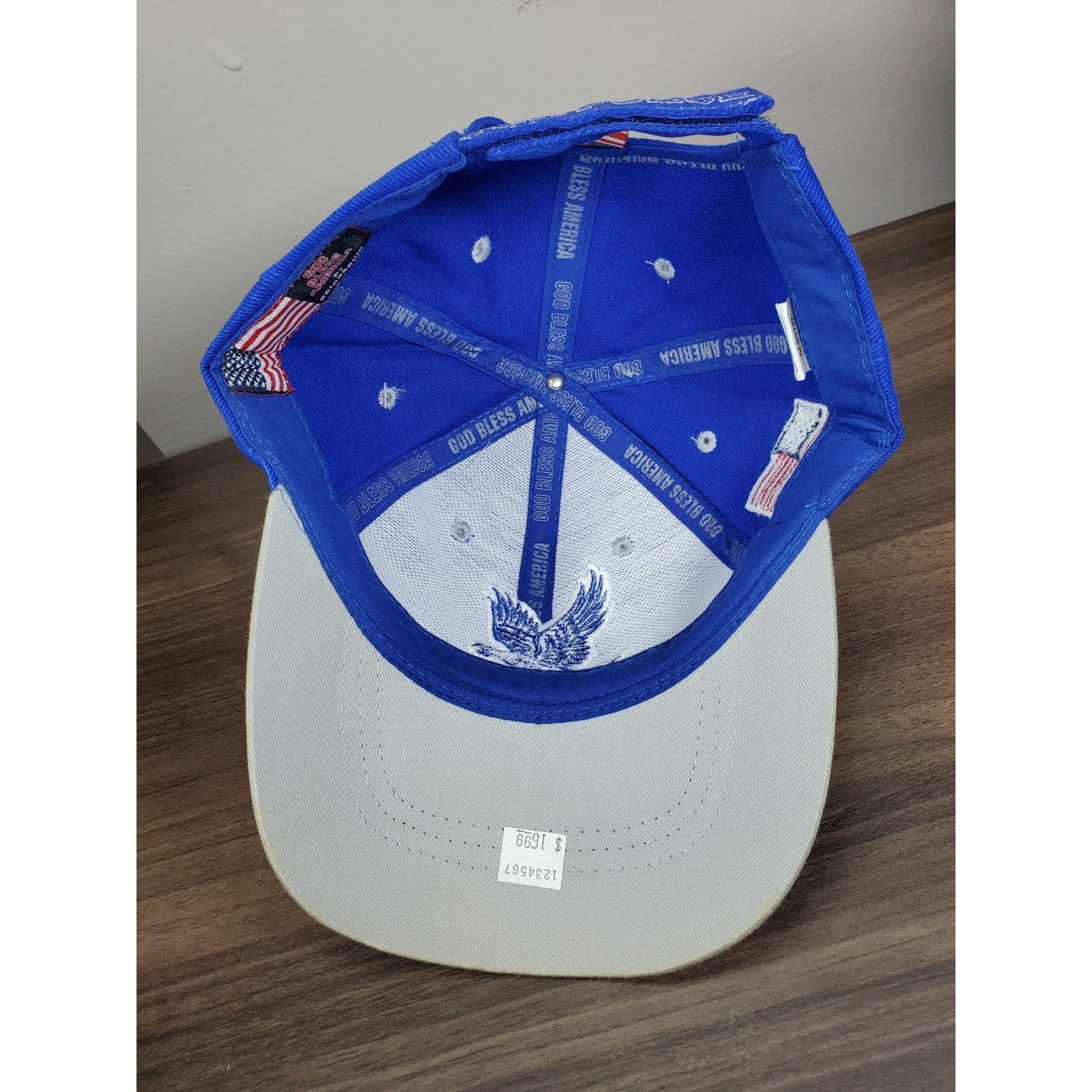 Colosseum Athletics × NCAA Air Force Falcons Hat Cap GO BIG BLUE Enduring Freedom Size ONE SIZE - 8 Thumbnail