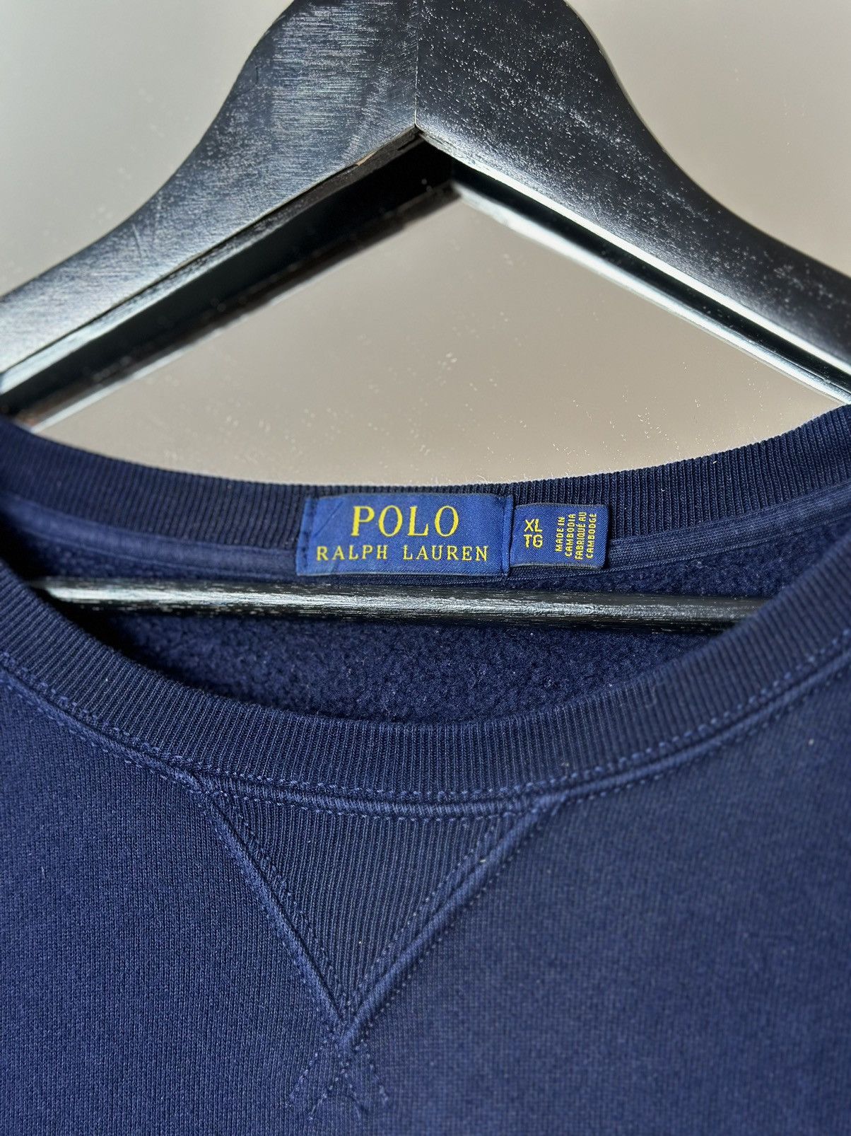 Polo Ralph Lauren Vintage Polo Ralph Lauren Sweatshirt RRL Purple Label Y2K Size US XL / EU 56 / 4 - 7 Thumbnail