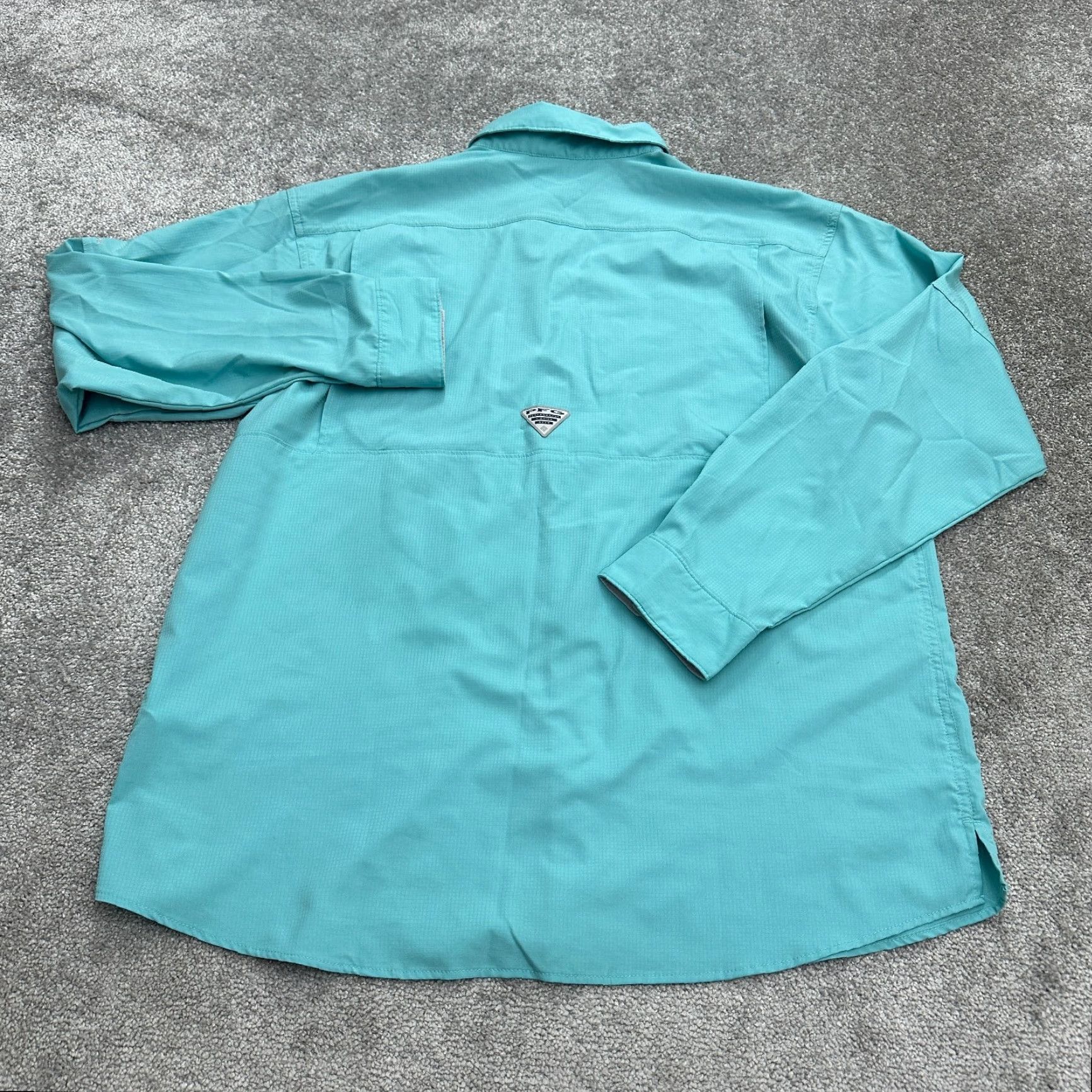 Vintage Columbia Shirt Mens XL Blue PFG Omni-Shade Tamiami Button-Up Long Sleeve Casual Outdoor Sports Size US XL / EU 56 / 4 - 2 Thumbnail