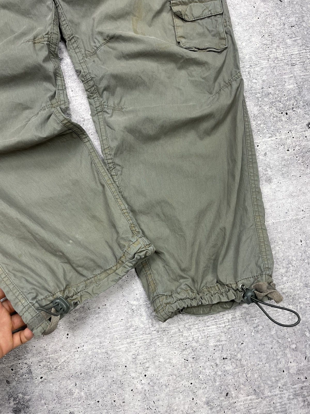 Japanese Brand × Vintage Vintage Y2K Japanese Style Distressed Faded Cargo Pants Size US 34 / EU 50 - 12 Thumbnail