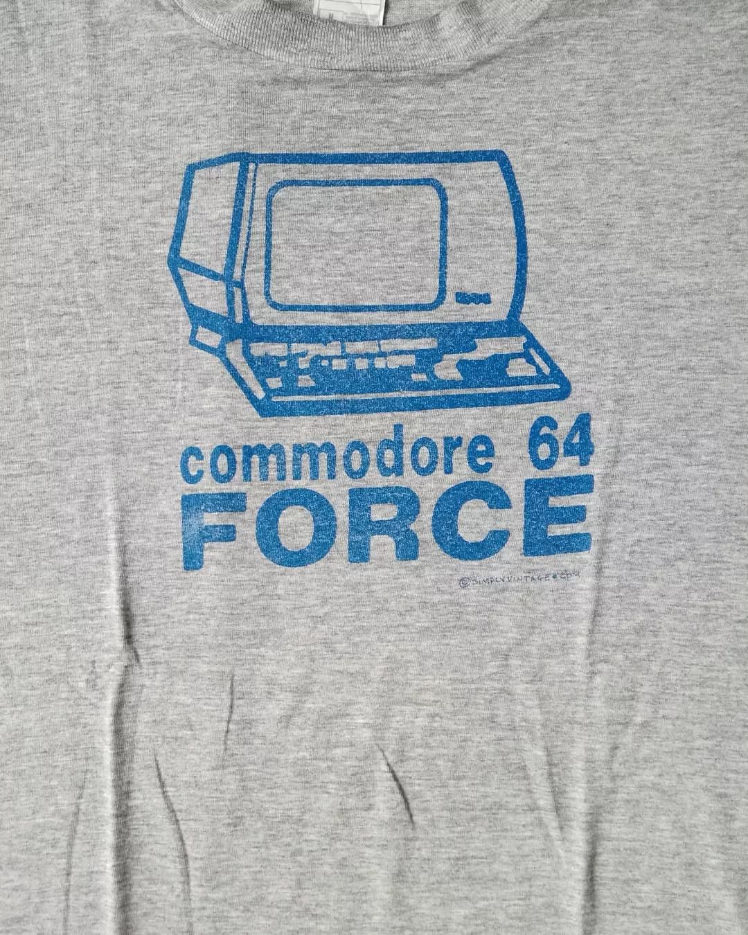 Vintage Vintage Commodore 64 Force Computer Graphic Tees Size US M / EU 48-50 / 2 - 3 Thumbnail